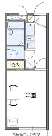 レオパレス綱島西の物件間取画像